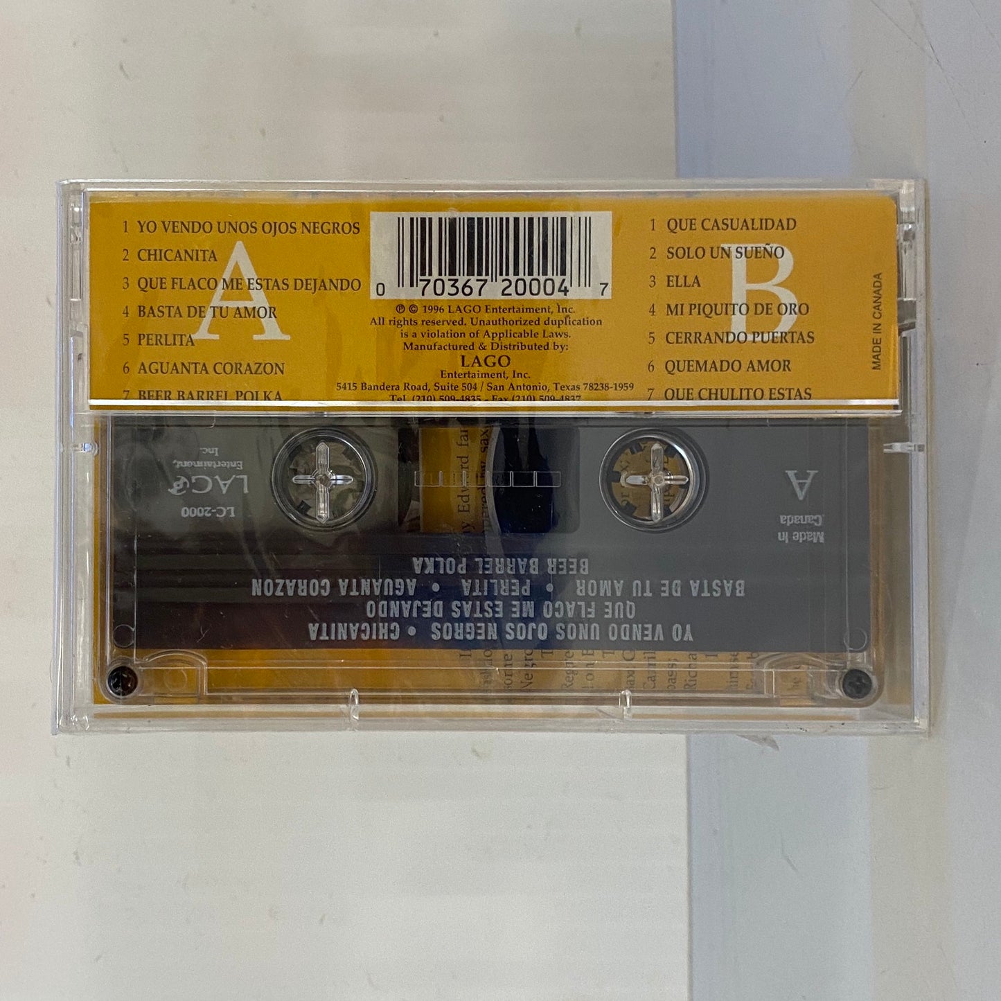 Goldie tejano vol. II - Varios Artistas (Cassette)