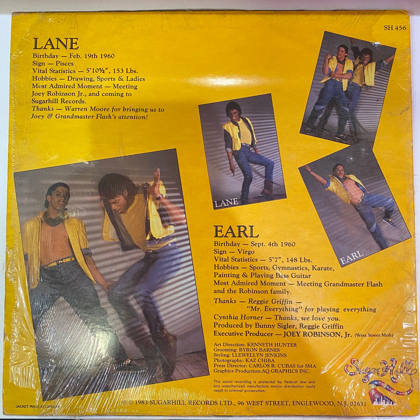 New Guys On The Block – On The Dance Floor (Vinyl Cover)