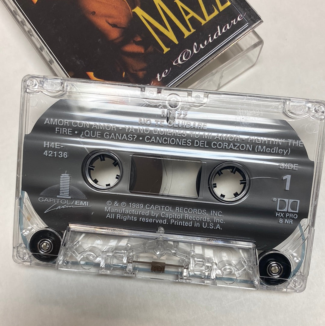 Mazz - No Te Olvidare (Cassette)
