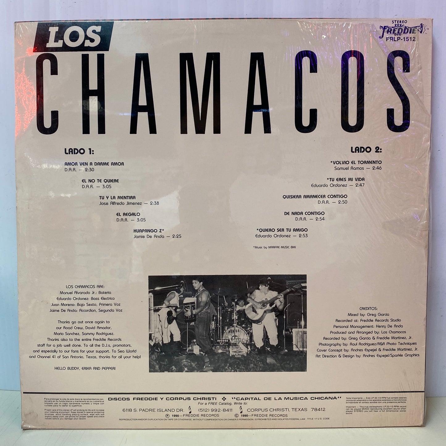 Los Chamacos- Volvio el Tormento (Vinyl)