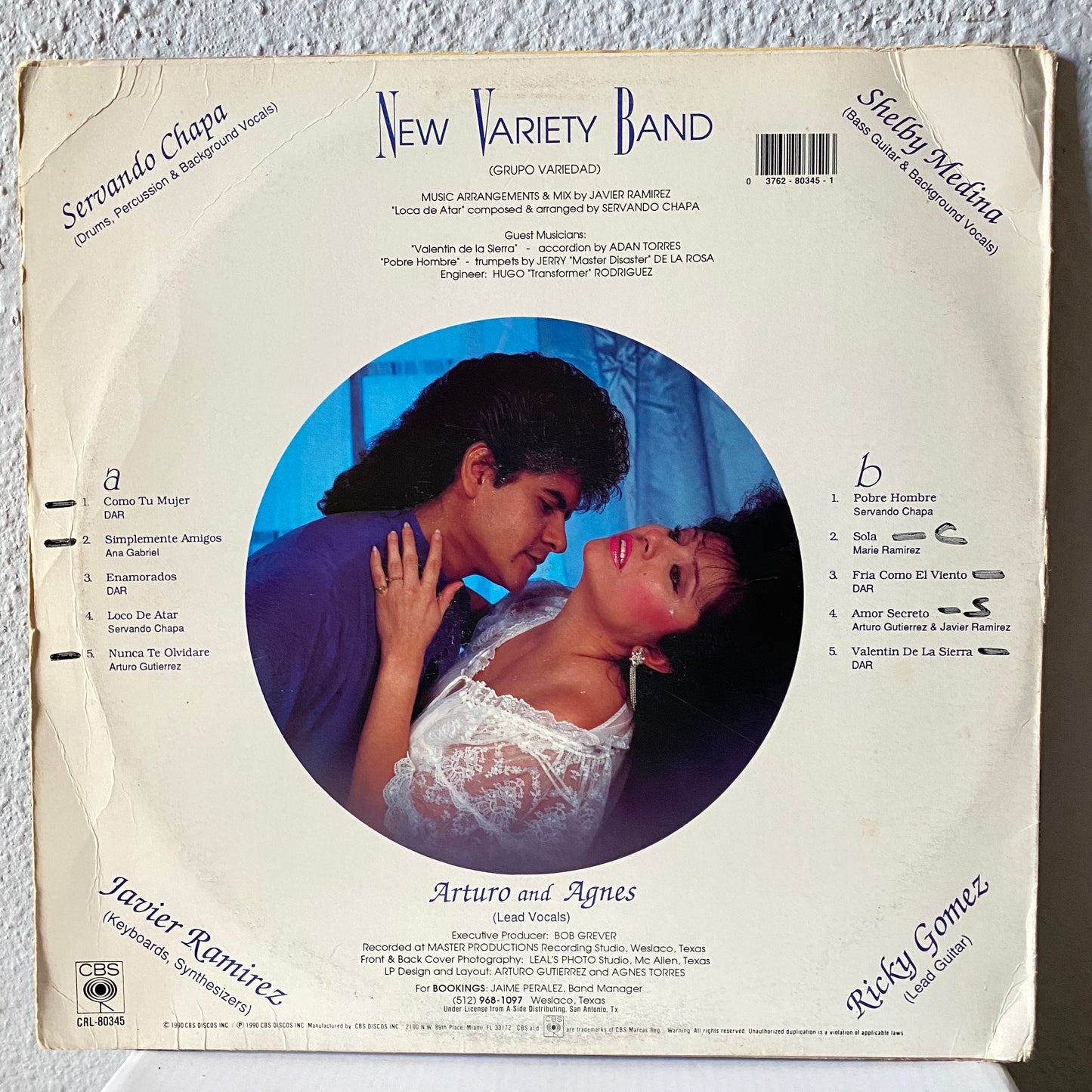 Nueva banda de variedades - Amor Secreto (Vinilo abierto)