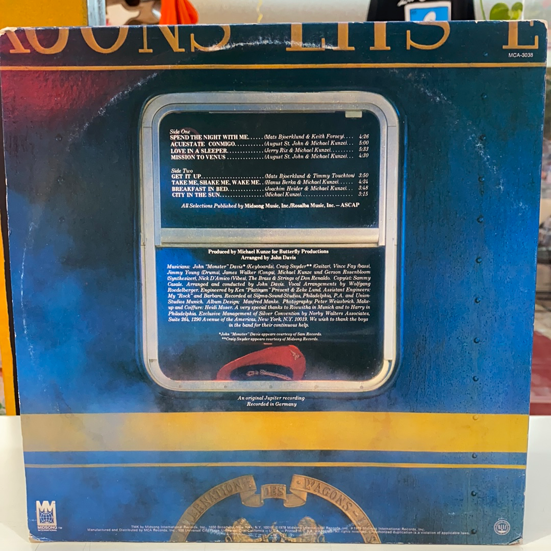 Silver Convention- Love In A Sleeper (Vinyl)