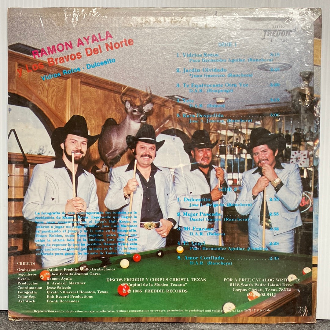 Ramon Ayala Y Los Bravos Del Norte - Vidrios Rotos - Dulcesito (Vinyl)