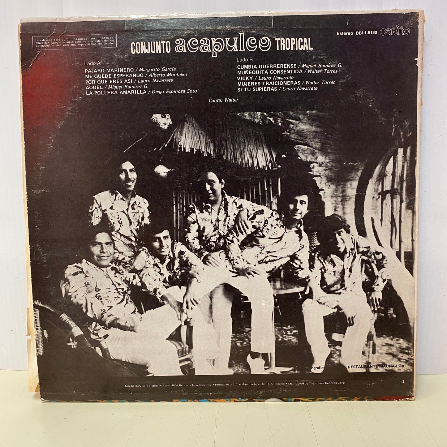 Conjunto Acapulco Tropical- Conjunto Acapulco Tropical (Previously Owned Vinyl)