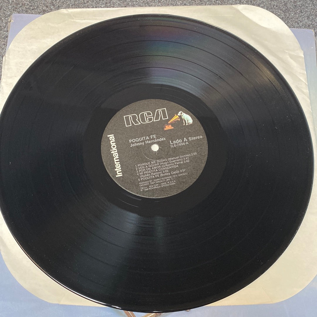 Johnny Hernandez - Poquita Fe (Vinilo Abierto)
