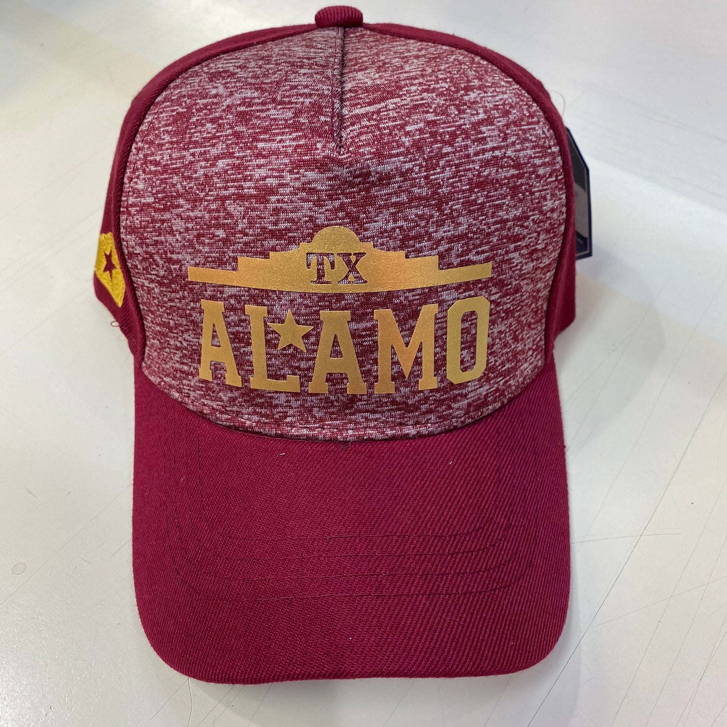 Gorra TX Alamo - Gorra Burdeos