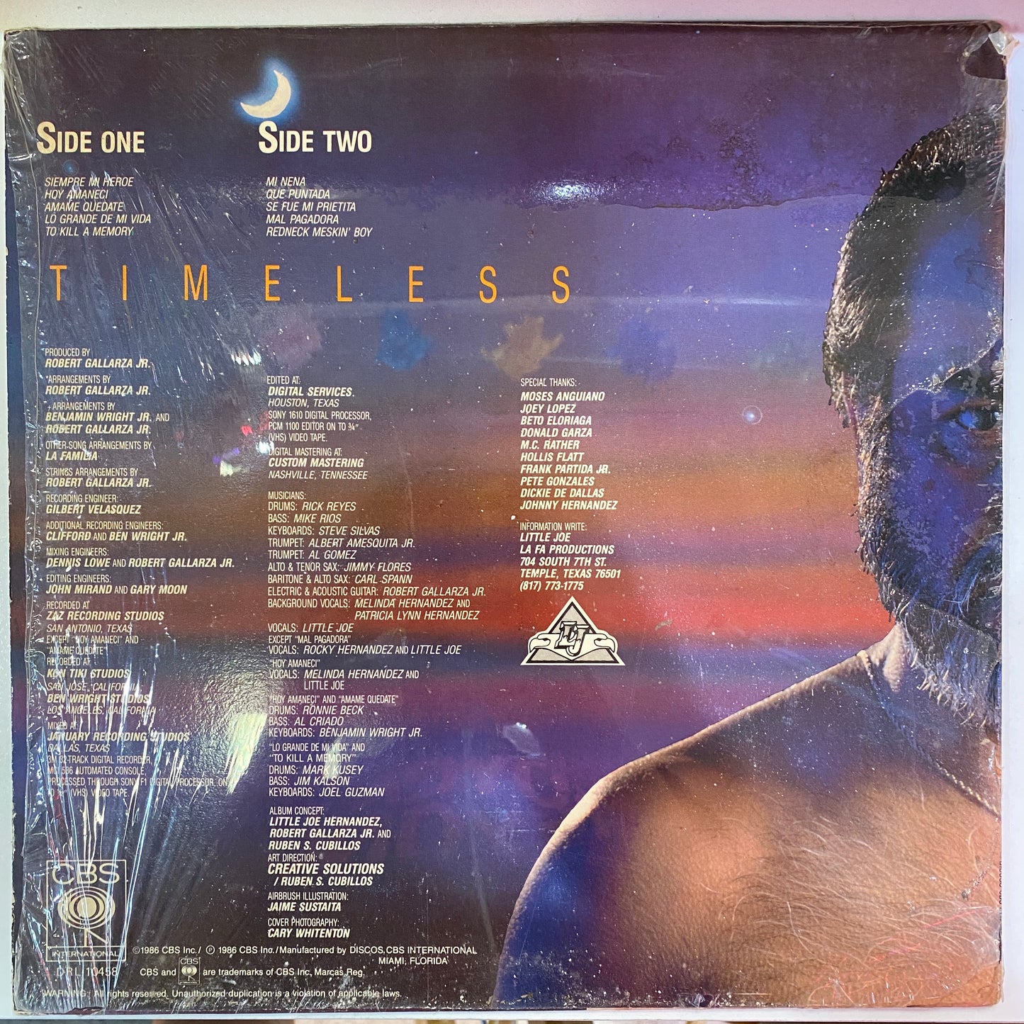 Little Joe Y La Familia - Timeless (Vinyl Cover)