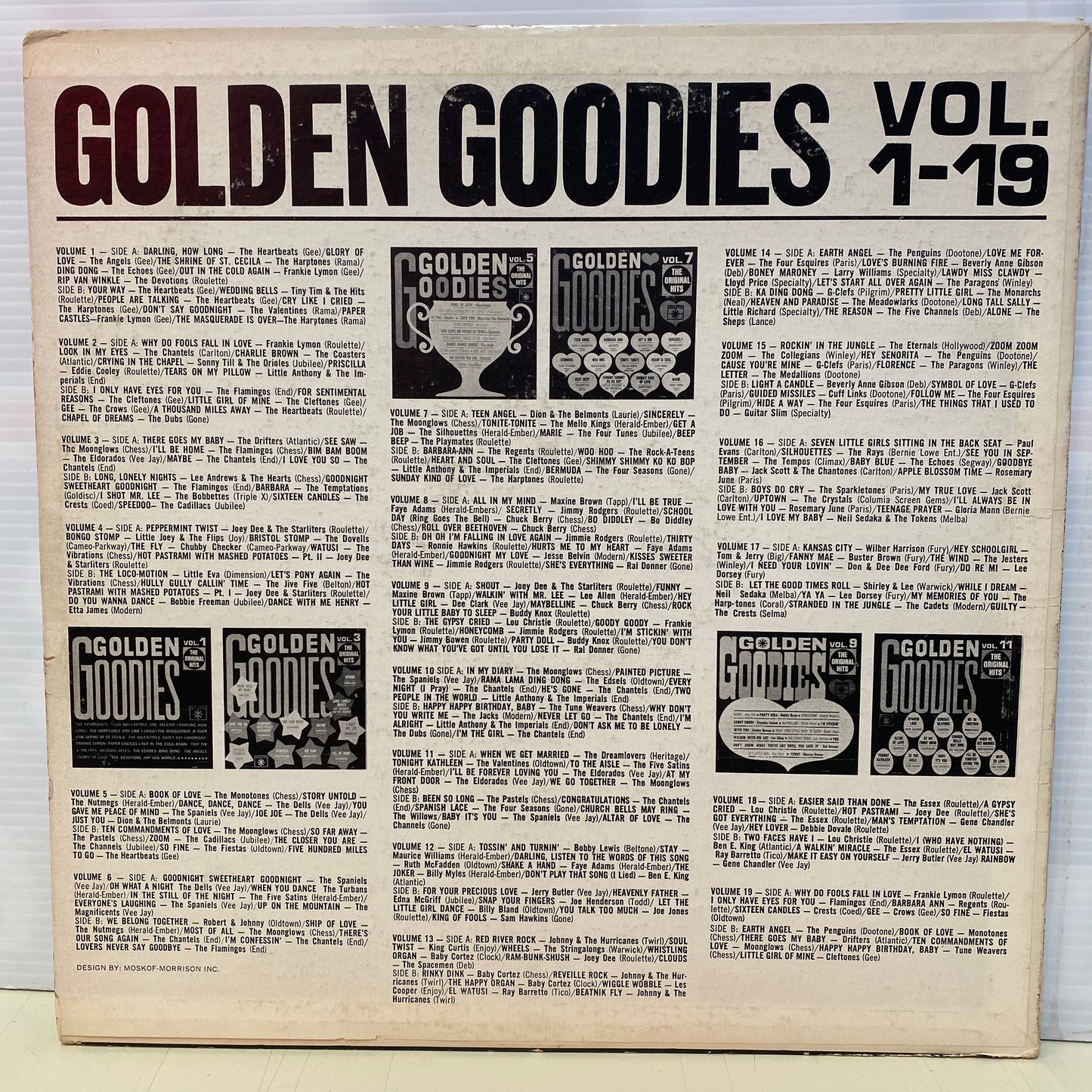 Golden Goodies - Vol 17 The Original Hits (Vinilo)