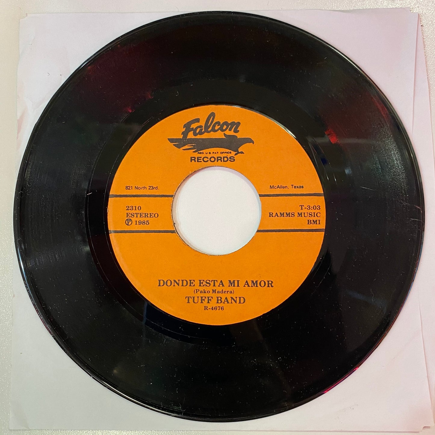 Tuff Band - "Para Ti" / "Donde Esta Mi Amor"