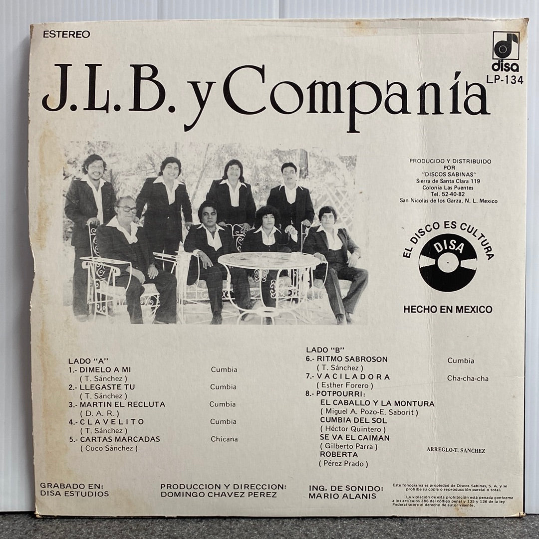 JLB y Compañía -Dimelo A Mi (Vinilo Abierto)