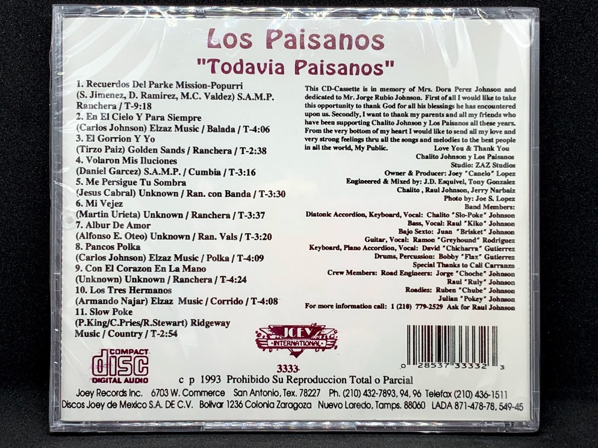 Los Paisanos - Todavia Paisanos (CD)