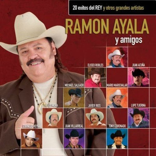 Ramon Ayala Y Sus Bravos Del Norte Y Amigos - 20 Exitos Del Rey Y Otros Grandes Artistas (CD)