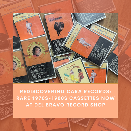 Rediscovering Cara Records: Rare 1970s-1980s Cassettes Now at Del Bravo Record Shop