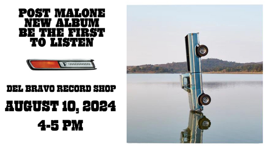 Del Bravo Record Shop Hosts Rootin’ Tootin’ Post Malone Early Listening Party: A Night to Remember!