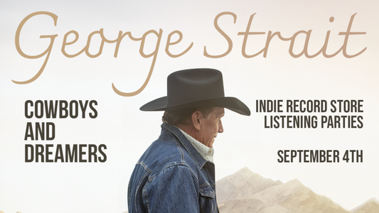 George Strait's "Cowboys and Dreamers" Listening Party at Del Bravo Record Shop! 🤠