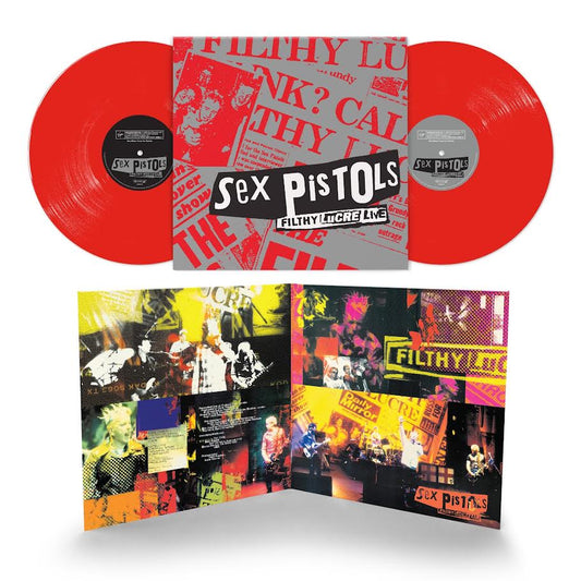 *Pre Order: Sex Pistols - Filthy Lucre Live (30th Anniversary) (Red 2 LPVinyl)