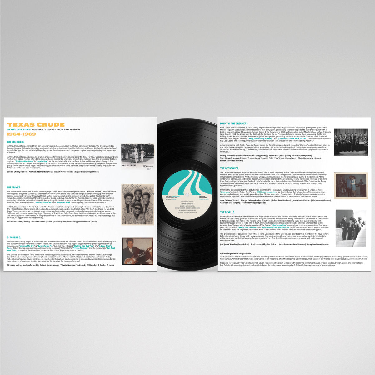 Texas Crude - Alamo City Sides: Raw Soul & Garage From San Antonio 1964-1968 (Vinyl)