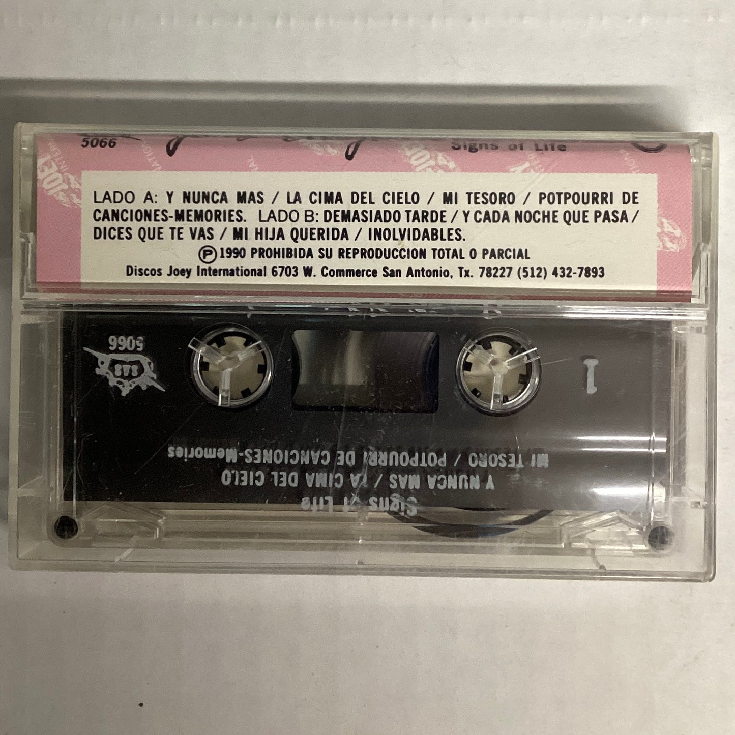 Jorge Alejandro – Signs Of Life (Cassette)
