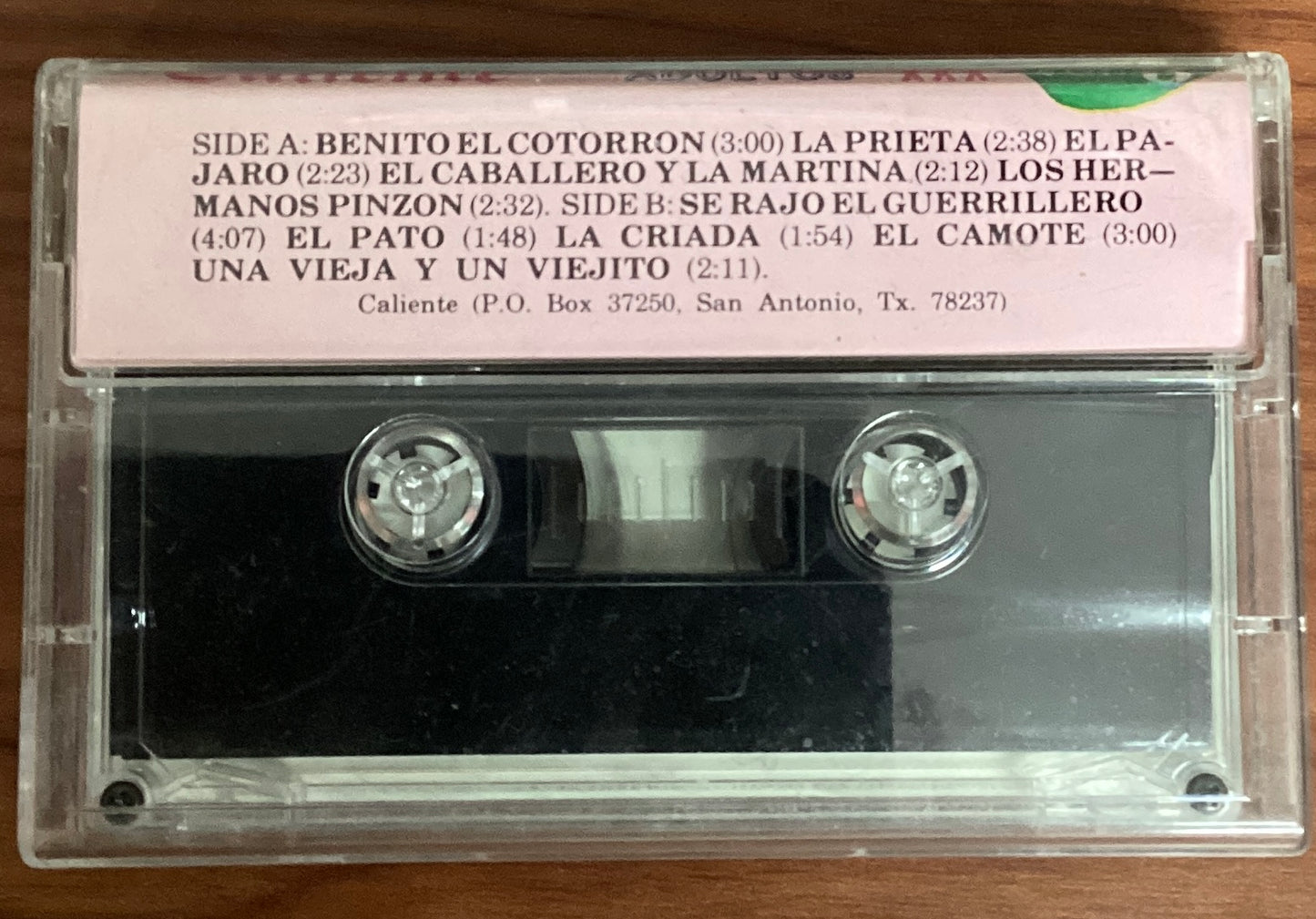 Caliente - Solo Para Adultos Vol. 3 (Cassette)
