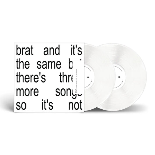 Charli XCX - Brat y es lo mismo pero hay tres canciones más así que no es [2 LP Blanco] (Vinilo) * Pedido anticipado