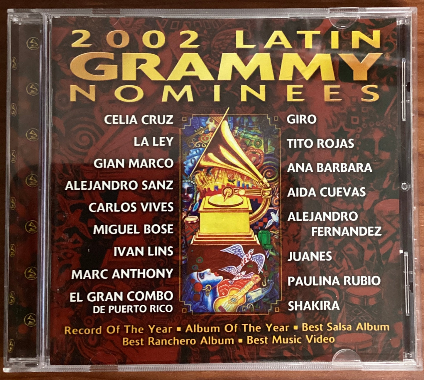 2002 Latin Grammy Nominees (CD)