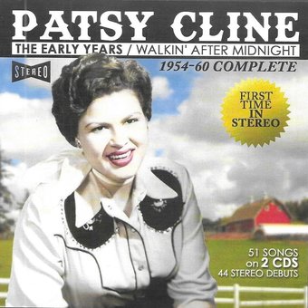 Patsy Cline - Early Years: Walkin' After Midnight-1954-60 Complete (CD)