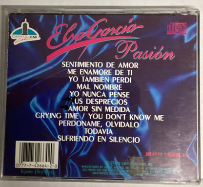 *OPENED* 1992: Elsa Garcia – Pasión (CD)