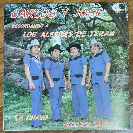 *Sealed *1988 Carlos y Jose - Recordando a Los  Alegres de Tran (Vinyl)