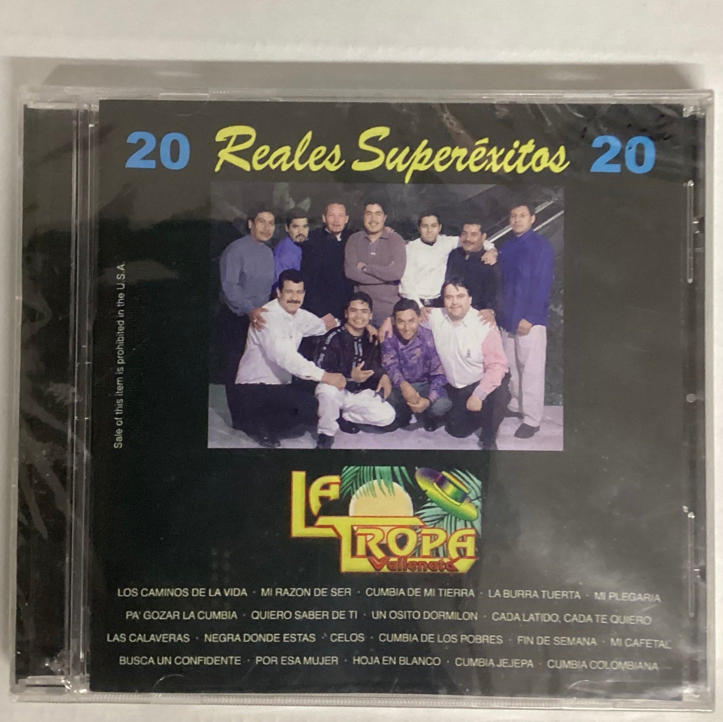 *Sealed*2007:La Tropa Vallenata - 20 Reales Superexitos (CD)