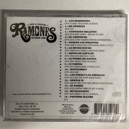 Ramones De Nuevo - Mexico Cataba Vol. 1 (CD)