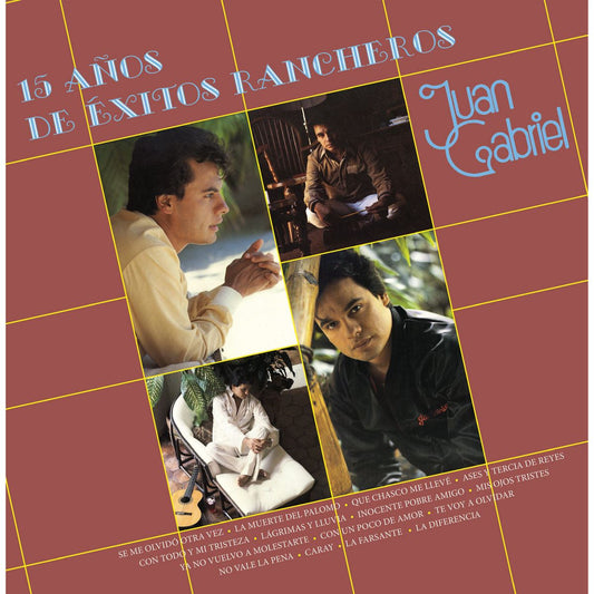 Juan Gabriel – 15 Años De Exitos Rancheros [LP] (Vinyl)