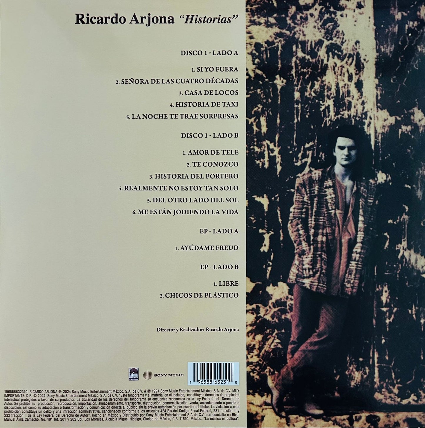 Ricardo Arjona -Historias (Vinilo) [LP + EP] [Transparente]