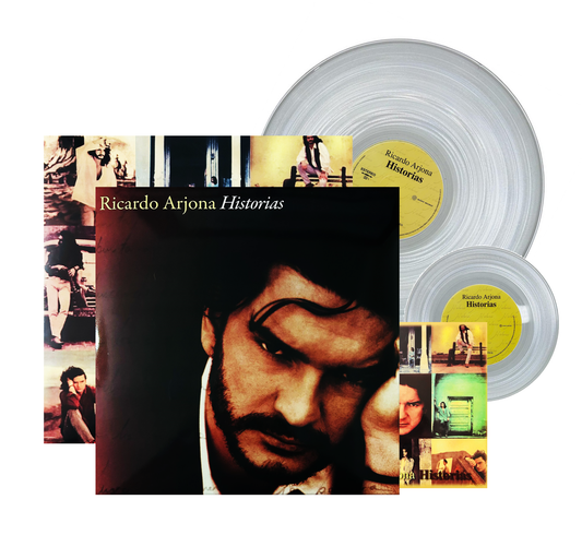 Ricardo Arjona -Historias (Vinilo) [LP + EP] [Transparente]