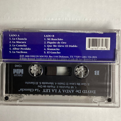*Opened: David DeAnda y La Ley - La Chancla (Cassette)
