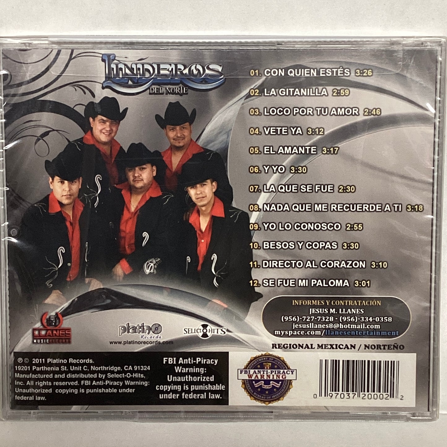 Linderos Del Norte – Loco Por Tu Amór (CD)