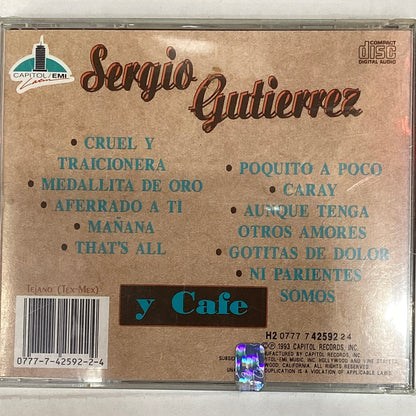 Sergio Gutierrez y Cafe (CD)