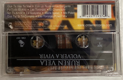 *Sealed: Ruben Vela - Volver A Vivir (Cassette)
