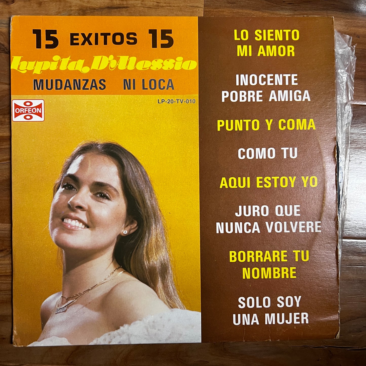 *Open *1983 Lupita D'Alessio – 15 Exitos 15 (Vinyl)