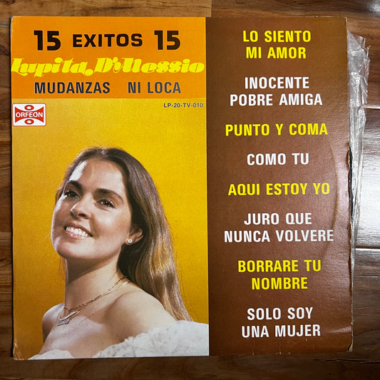 *Open *1983 Lupita D'Alessio – 15 Exitos 15 (Vinyl)