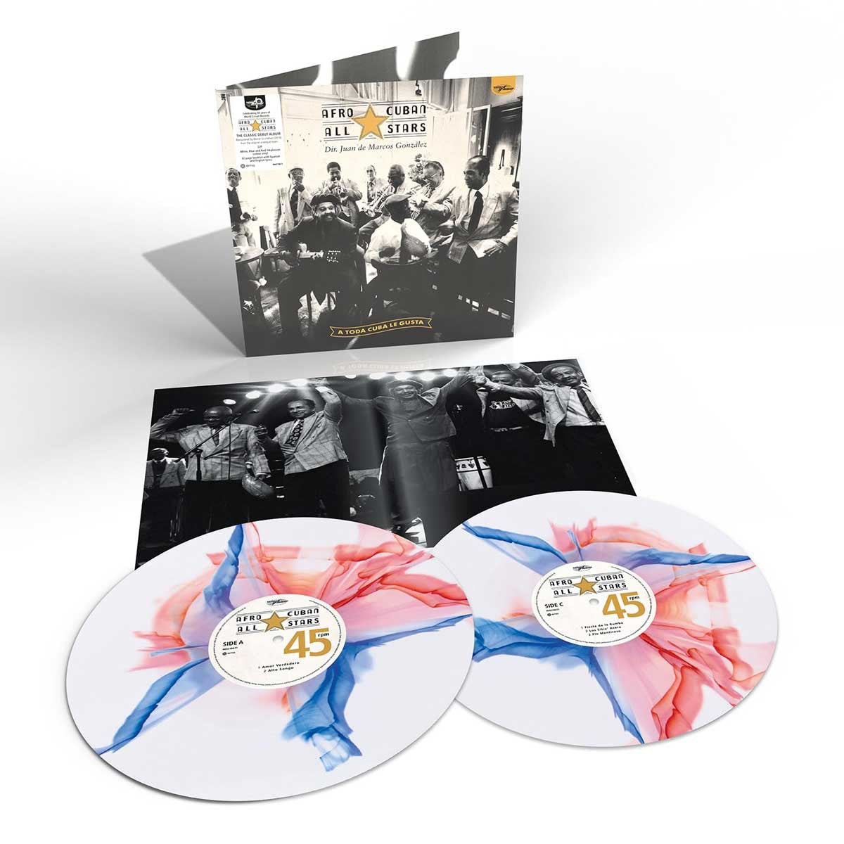 Afro-Cuban All Stars A Toda Cuba le Gusta (30th Anniversary) 2LP (Cuban Flag EcoRecord Vinyl)