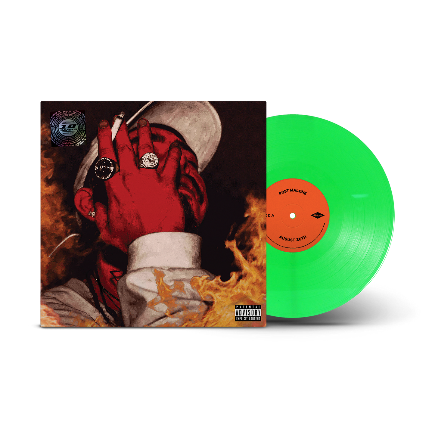 *Pre Order [8/28/26]: Post Malone - August 26 [Spring Leaf Green LP] (Vinyl)