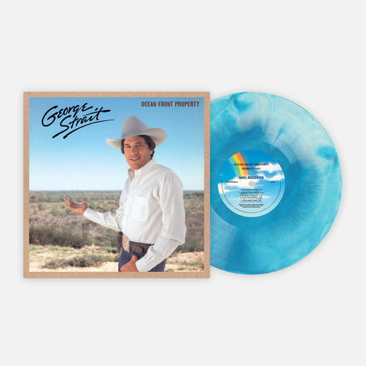 George Strait — Ocean Front Property | 1987 Country Vinyl LP: Default Title
