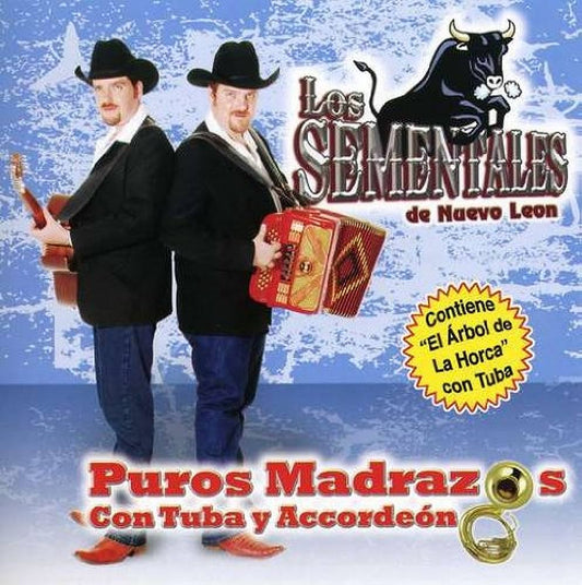 Los Sementales de Nuevo Leon - Puros Madrazos Con Tuba Y Accordeon (CD)