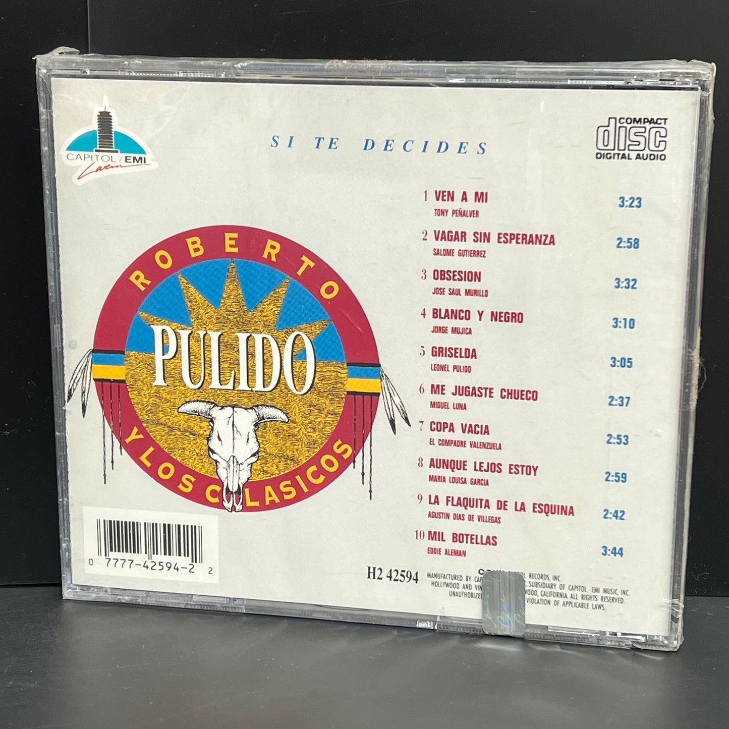 Roberto Pulido Y Los Clasicos - Si Te Decides *1992 (CD)