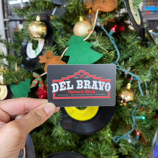 Tarjeta de regalo de Del Bravo Record Shop