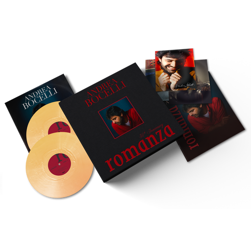 *Pre Order 9/25/26: Andrea Bocelli - Romanza - 30th Anniversary [Super Deluxe 180g Gold with Booklet + 3 Lithographs] (Vinyl)