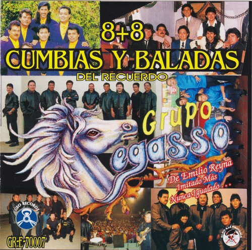 Grupo Pegasso - 8 + 8 Cumbias y Baldads (CD)
