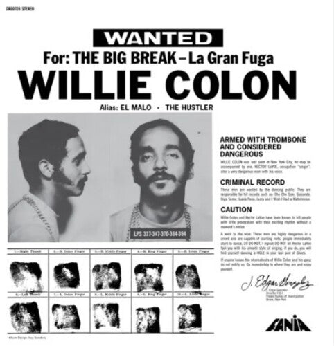 Willie Colon - La Gran Fuga (Vinyl) [LP]