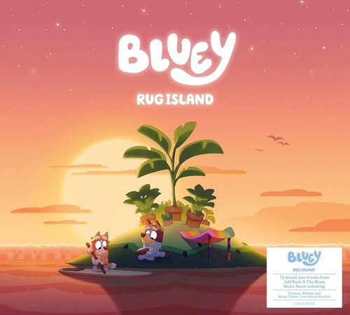 Bluey - Rug Island - Sunset Orange Colored Vinyl (CD)