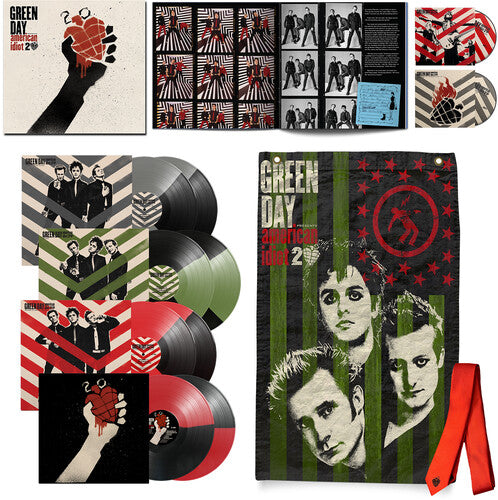 Green Day -American Idiot (20th Anniversary Deluxe Edition) [Split-Color 8LP + 2 Blu-ray] (Vinyl)*Pre Order